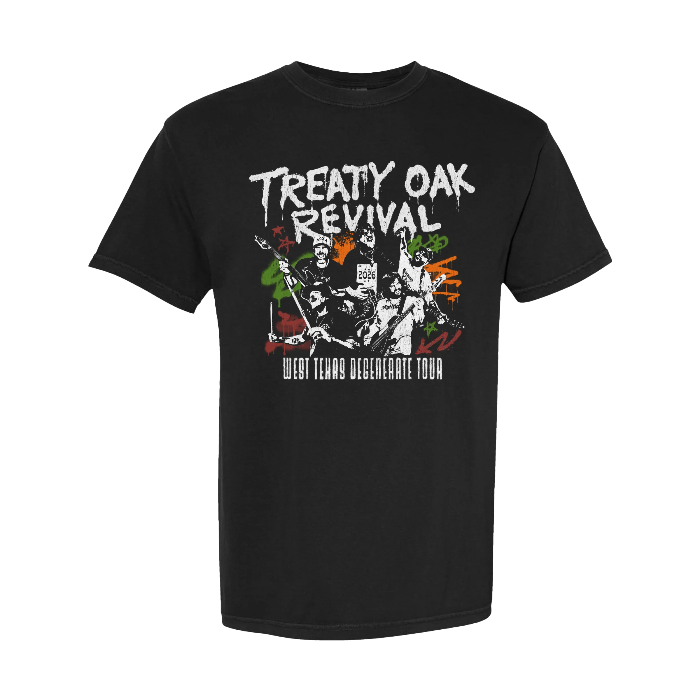 Treaty Oak Revival 2026 Tour T-Shirt